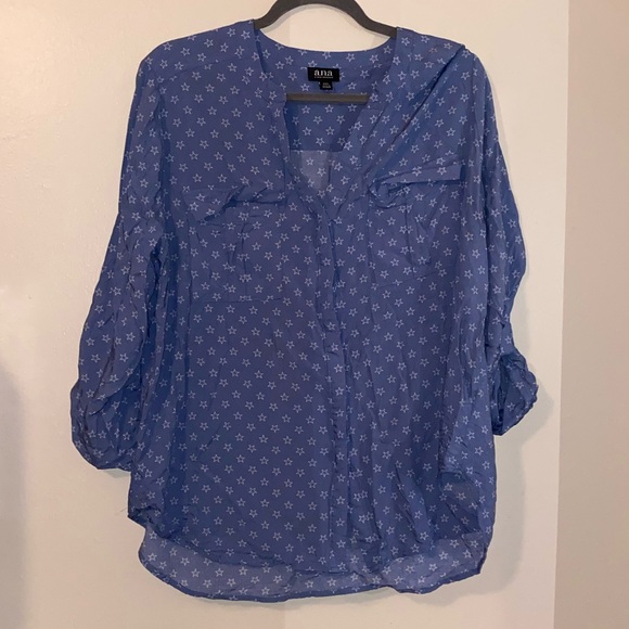 a.n.a Tops - Button-Up Blouse